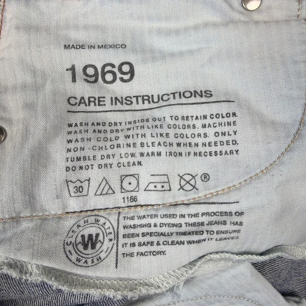 Gap Jeans Womens 28 6 Cropped Wide Leg Cuffed Hem 100% Cotton Denim Medium‎ Wash